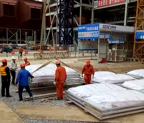 南陽電廠耐力板采光罩項目